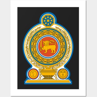 Emblem of Sri Lanka Posters and Art